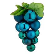 Julgranskula Krist+ 01842 Bl Plast Vindruvor Liten