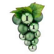 Julgranskula Krist+ 01848 Grn Plast Vindruvor