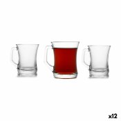 Set med kaffekoppar LAV Zen+ 225 ml 3 Delar (12 antal)