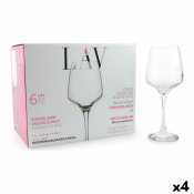 Set med vinglas LAV Lal 6 Delar (4 antal)