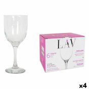 Glasset LAV 145011 7,5 x 7,5 x 18 cm (4 antal) (290 ml)