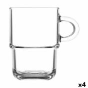 Koppset LAV 360 ml 11 x 8 x 12 cm Stapelbara 4 antal (6 Delar)