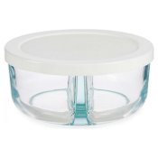 Lunchlda Pasabahce 530683-1113225 Vit Transparent Glas 2 Fack
