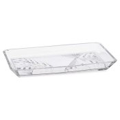 Bricka Pasabahce 5798228 Transparent Glas 16,5 x 2,6 x 27,5 cm