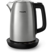 Vattenkokare Philips HD9359/90 Rostfritt stl 2200 W Svart metal