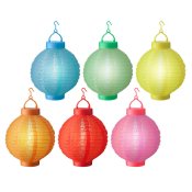 Lykta Lumineo Blandade frger Nylon