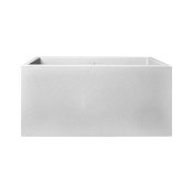 Kruka Elho Vit 59 x 30 x 29 cm Plast Rektangulr Modern