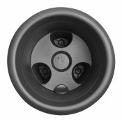 Kruka Elho Svart  33 cm Plast Rund