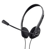 Hrlurar med Mikrofon Trust 21665 Svart