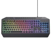 Gaming Tangentbord/ OR: Speltangentbord Trust GXT836 EVOCX Svart