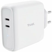 Vggladdare Trust 25381 65 W Vit (1 antal)