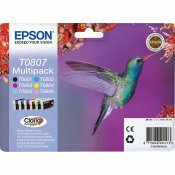 Original Bl�ckpatron Epson C13T08074011 Gul Turkos Magenta