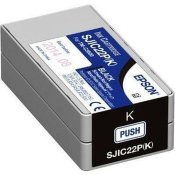 Original Blckpatron Epson SJIC22P(K) Svart
