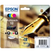 Original Blckpatron Epson Multipack 16 Svart