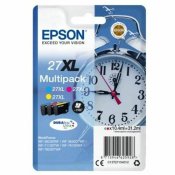 Original Blckpatron Epson 27XL Magenta Gul Turkos Trefrgad Cya