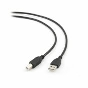 USB 2.0 A till USB B Kabel GEMBIRD CCP-USB2-AMBM-6 (1,8) Svart 1