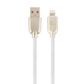 Kabel Lightning Cablexpert CC-USB2R-AMLM-2M-W