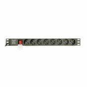 Frgreningslist 8 Tomas med Brytare GEMBIRD EG-PDU-014 (3 m)