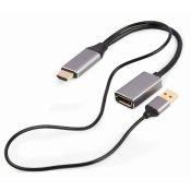 DisplayPort till HDMI Adapter GEMBIRD A-HDMIM-DPF-02 Svart 4K Ul