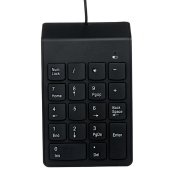 Numeriskt tangentbord GEMBIRD KPD-U-03 Svart