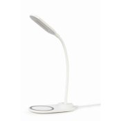 Skrivbordslampa GEMBIRD TA-WPC10-LED-01-W Vit