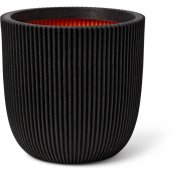 Kruka Capi Europe Svart Plast  43 cm