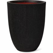 Vas Capi Europe GROOVE NL Svart Plast 34 x 34 x 46 cm 34 x 34 x