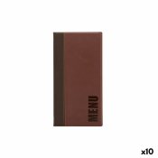 Menu holders Securit Trendy Bordeaux 35,3 x 18,6 x 1 cm