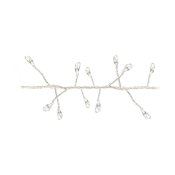 LED-krans Transparent 1,5 m