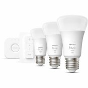 LED-lampa Philips Starter Kit E27 9,5 W Vit F (3 antal)