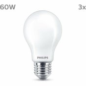 LED-lampa Philips A60 E27 Varmvit E 7 W 60 W E27 806 lm 3 antal