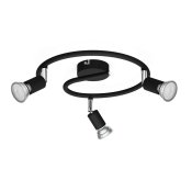 Spotlight Philips limbali Svart GU10 (3 antal)