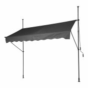 Markis Justerbar Gr Polyester 250 x 120 cm