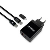 Vggladdare Subblim SUBCHG-3WPD11 Svart