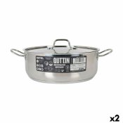 Kastrull med lock Quttin Hotel Stl  32 x 12 cm (2 antal)