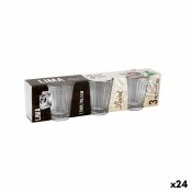 Set med kaffekoppar Lima lineal 3 Delar (24 antal)