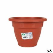 Kruka Dem Squares Rund Brun 18 x 13,3 cm (6 antal)