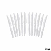 Uppsttning teranvndbara knivar Algon Transparent 36 antal