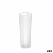 Set med teranvndbara glas Algon Transparent 24 antal 330 ml (2