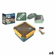 Lunchlda Quttin Rostfritt stl 1,5 L 18 x 10 x 18 cm (6 antal)