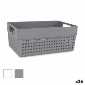 Multifunktionell korg Confortime 23,5 x 15,5 x 10 cm (36 antal)