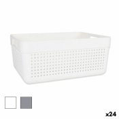 Multifunktionell korg Confortime 32,5 x 23,5 x 14 cm (24 antal)