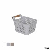 Multifunktionell korg Confortime Tr Plast 13 x 11 x 8 cm Med ha
