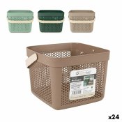 Multifunktionell korg Confortime Plast 8 L 23,5 x 23,5 x 18,5 cm