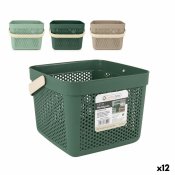 Multifunktionell korg Confortime Plast 12 L 27 x 27 x 21 cm (12