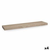 Hyllor Confortime Tr MDF Brun 23,5 x 80 x 3,8 cm (4 antal)