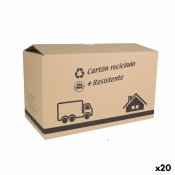 Kartong fr flyttning Confortime 65 x 40 x 40 cm Brun (20 antal)