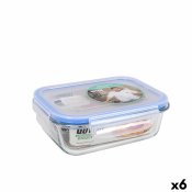Hermetisk matlda Quttin Rektangulr 600 ml 17,5 x 13 x 6 cm (6