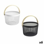 Multifunktionell korg Confortime Tr Metall 25,5 x 17,5 cm (6 an
