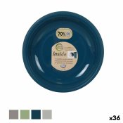 Platt skl Dem Inside Plast  25 x 25 x 2 cm (36 antal)